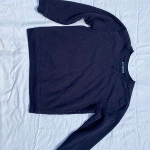Navy sweatshirt